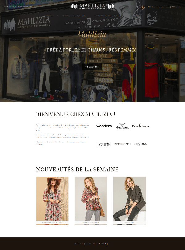 Capture d'écran du site de Phoebus RH
